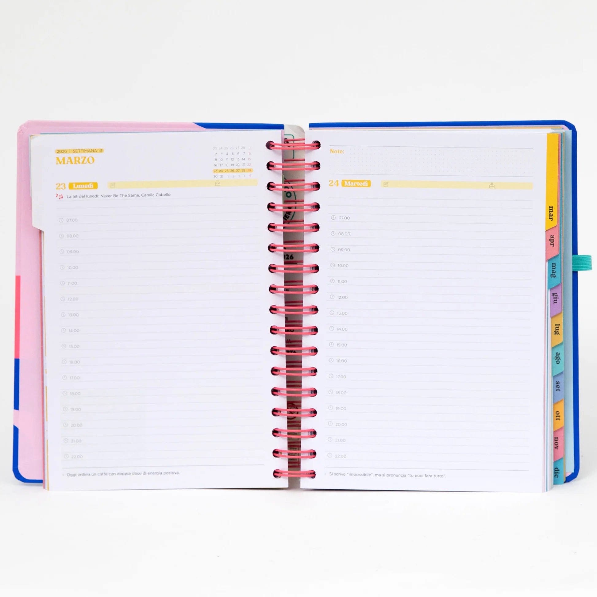 Agenda Wonder 2026 Giornaliera - Quando si chiude una porta, si apre l'agenda