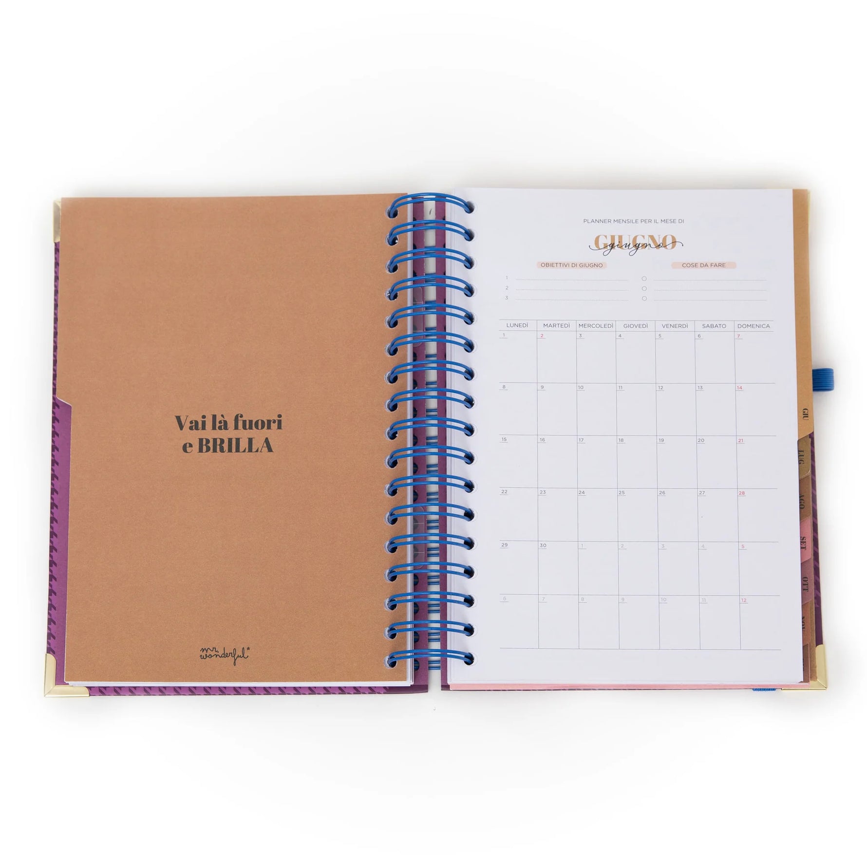 Agenda Office 2026 Giornaliera - La vita è oggi