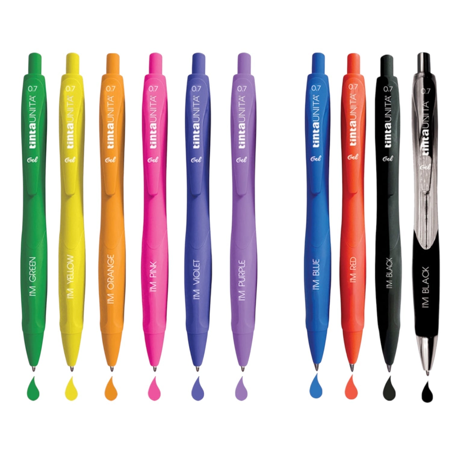 Penne a Gel 0.7 Tinta Unita I’M