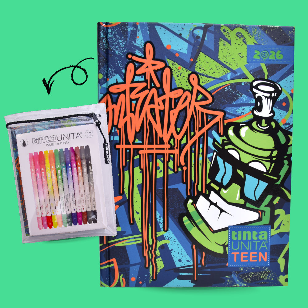 Diario tinta unita teen