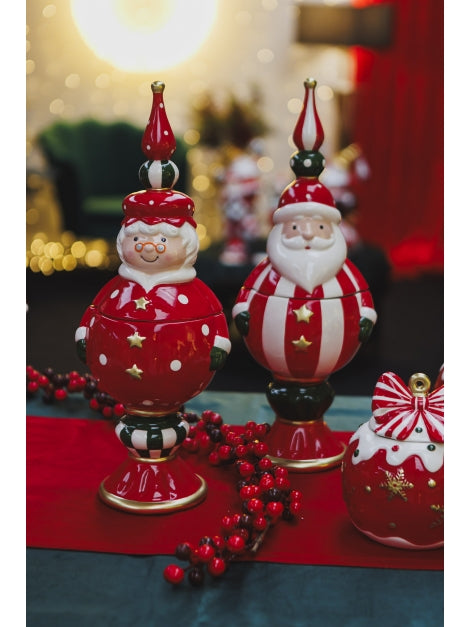 Biscottiera Babbo Natale