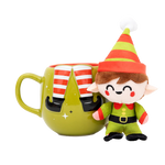 Set tazza ed elfo peluche
