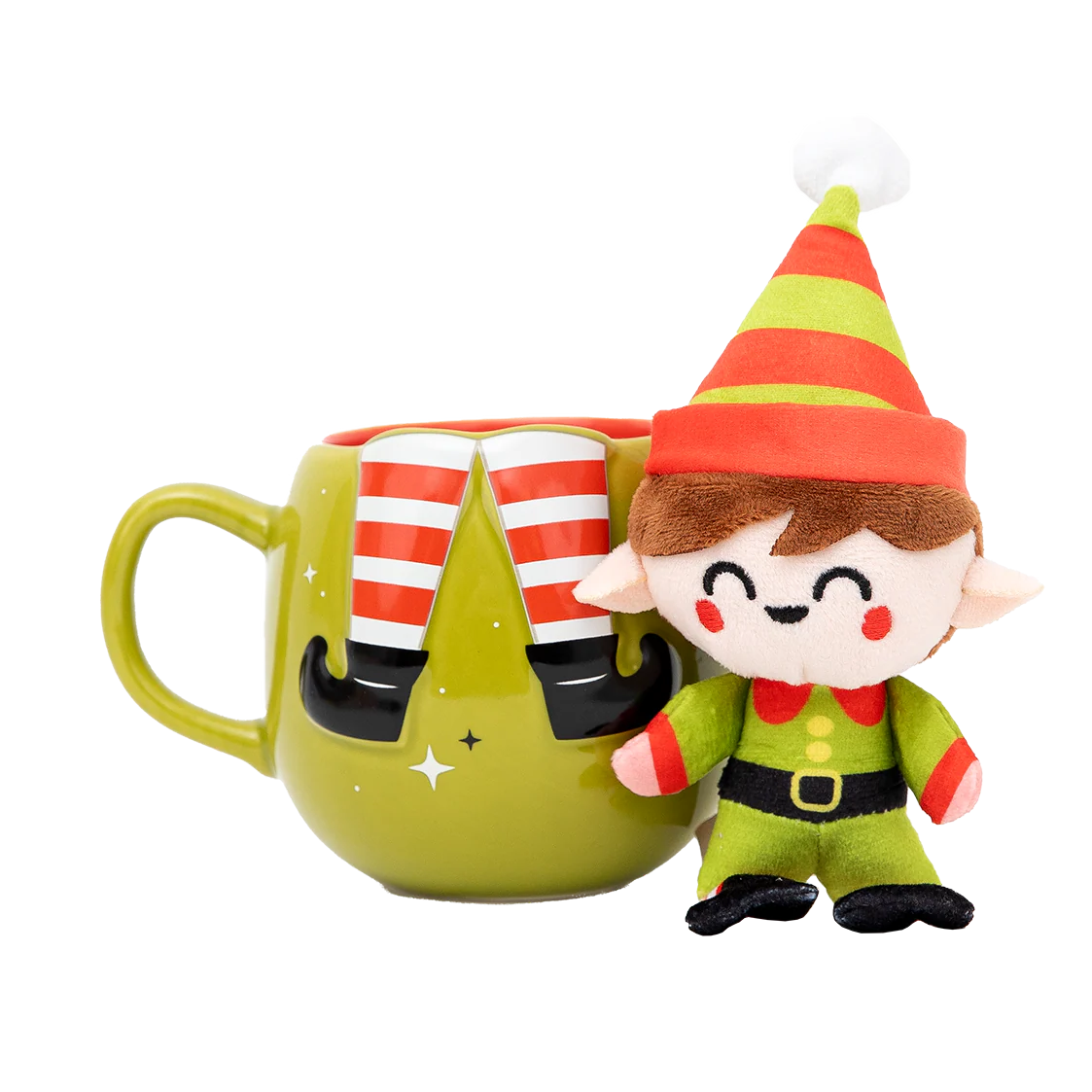 Set tazza ed elfo peluche
