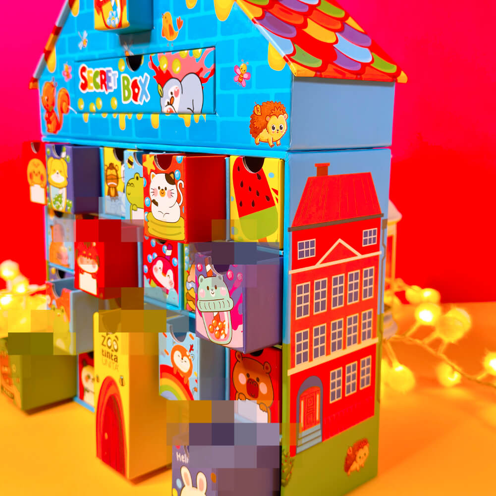 Calendario dell’Avvento Tinta Unita