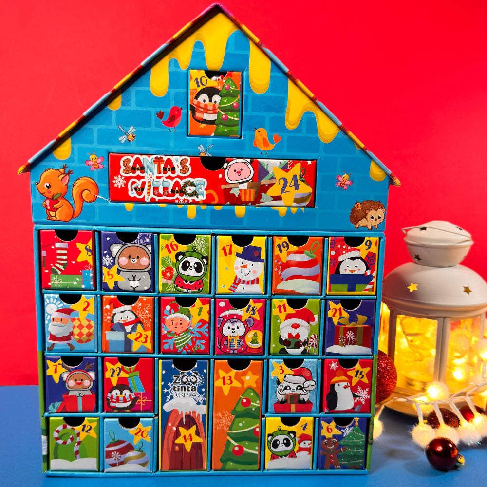 Calendario dell’Avvento Tinta Unita