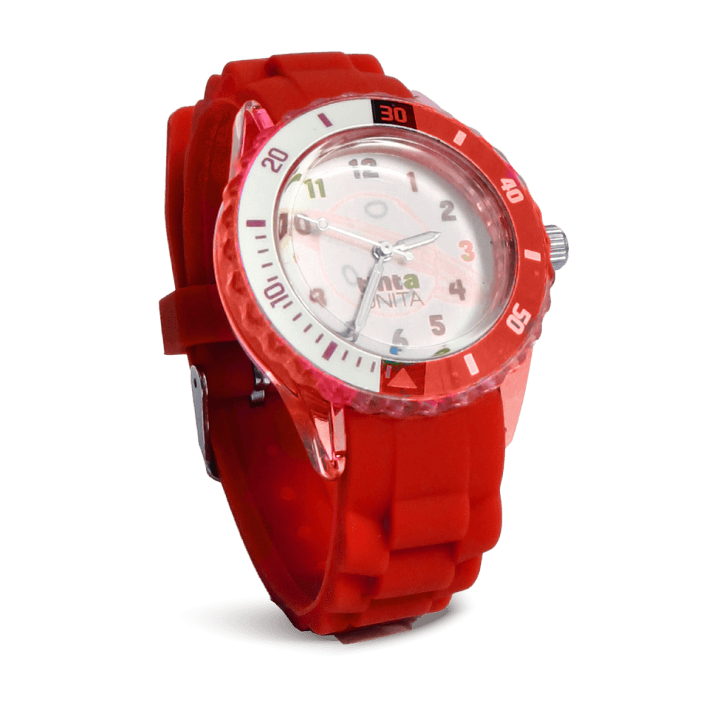 Orologio in silicone tinta Unita