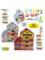 Plastilina Doh crea il tuo villaggio Tinta unita