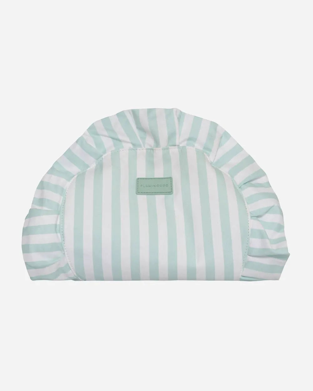 Beauty case righe verdi