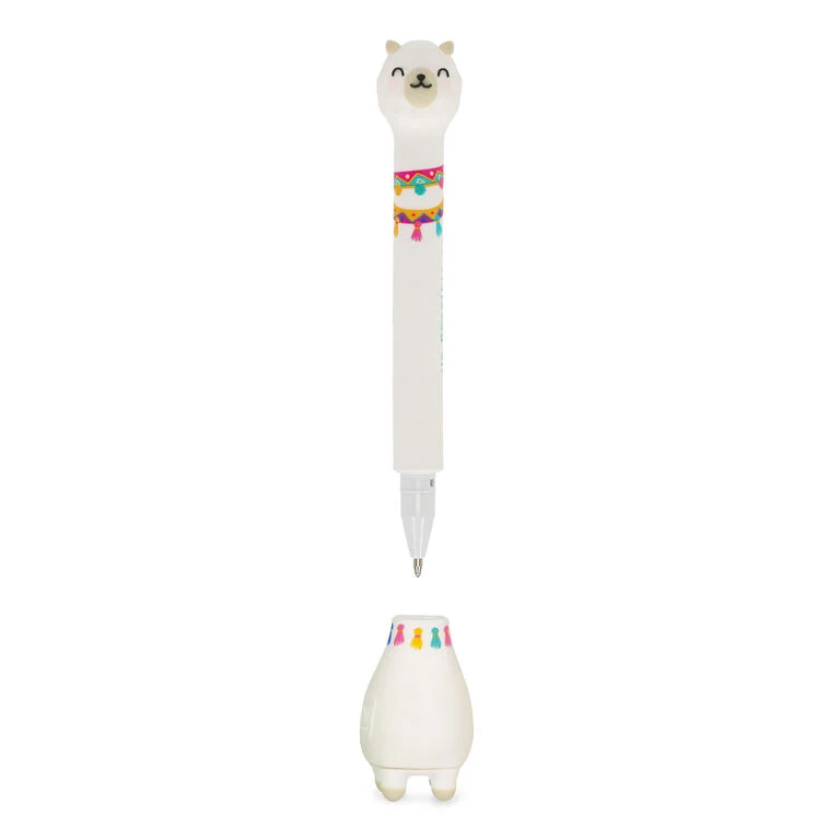 Penna a Sfera Llama con Base - Stand-Ink Ovation