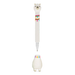 Penna a Sfera Llama con Base - Stand-Ink Ovation