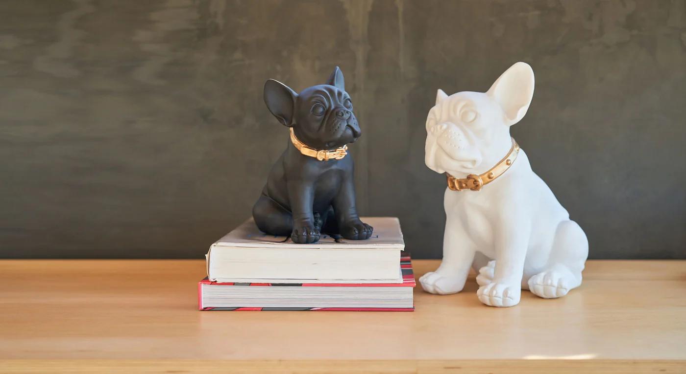 Bulldog black / white