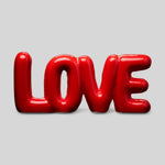 Scritta decorativa Love & Kiss