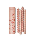 Set da Quattro Candele Lunghe Taper - H 24,3 cm