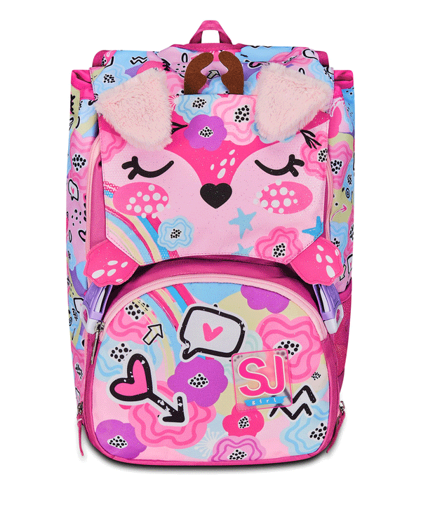 Zaino sdoppiabile big Sj +astuccio 3 zip