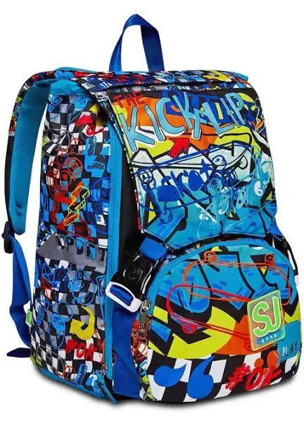 Zaino Scuola Estensibile Big Seven SJ Gang Trickflip Boy