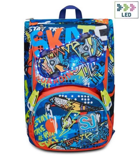 Zaino scuola SJ estensibile Big Trickyled