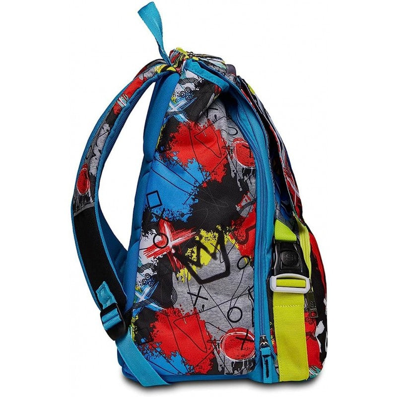 ZAINO ESTENSIBILE BIG SCUOLA SJ GANG-GLITZLED BOY 2312 208