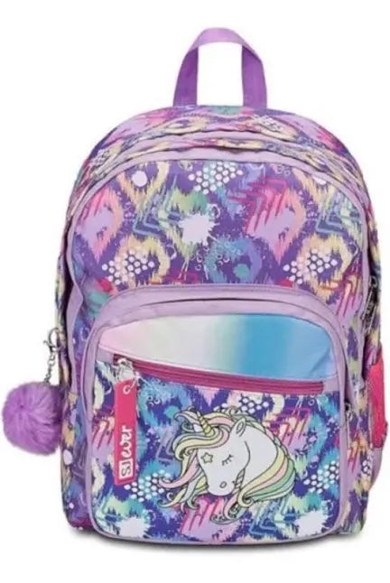 Zaino Dop. Scomp. Sj Gang Sj Ever Oneunicorn Girl, Cactus Flower