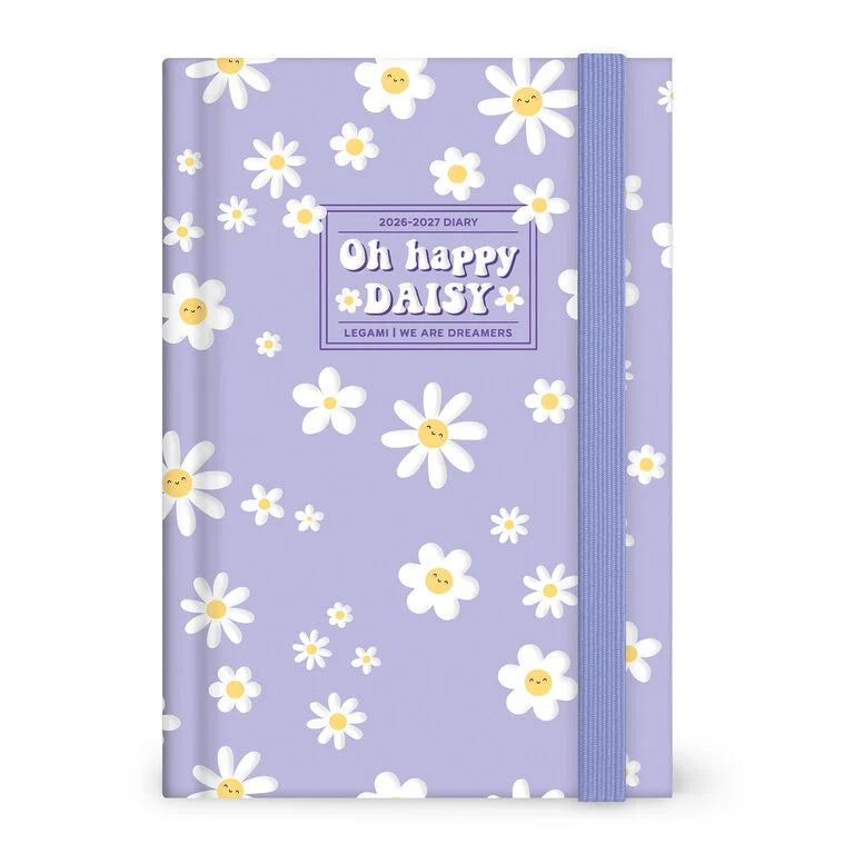 Agenda 2026/2027 Giornaliera Fotografica 16 Mesi - Daisy - Medium
