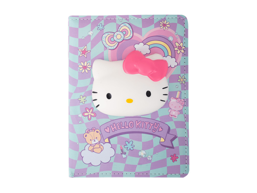 Taccuino Squishy Hello Kitty Pastel