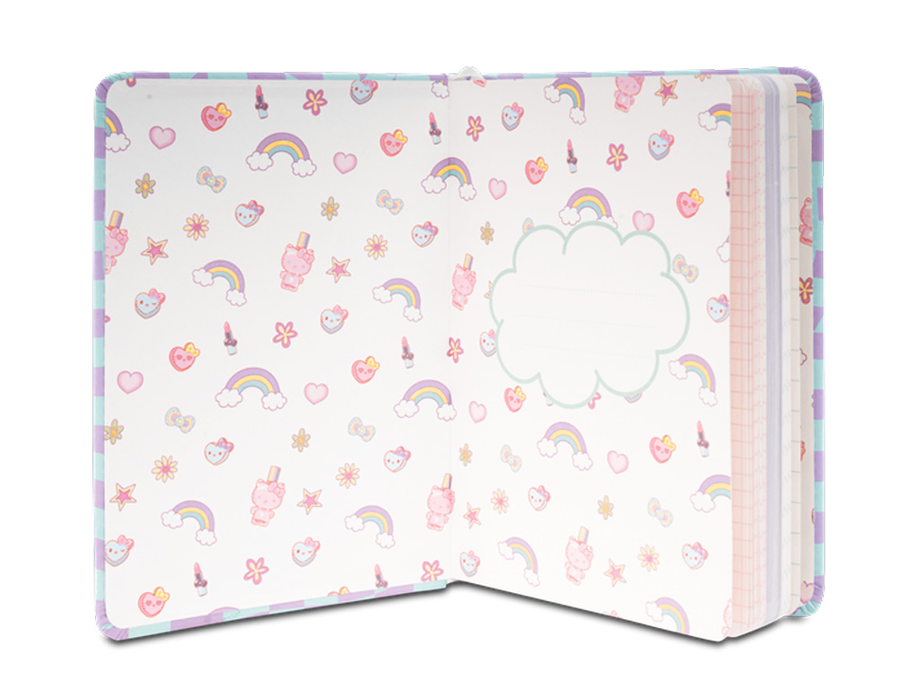Taccuino Squishy Hello Kitty Pastel