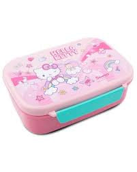 Portamerenda Hello Kitty 765 ml con Chiusura Clip rosa