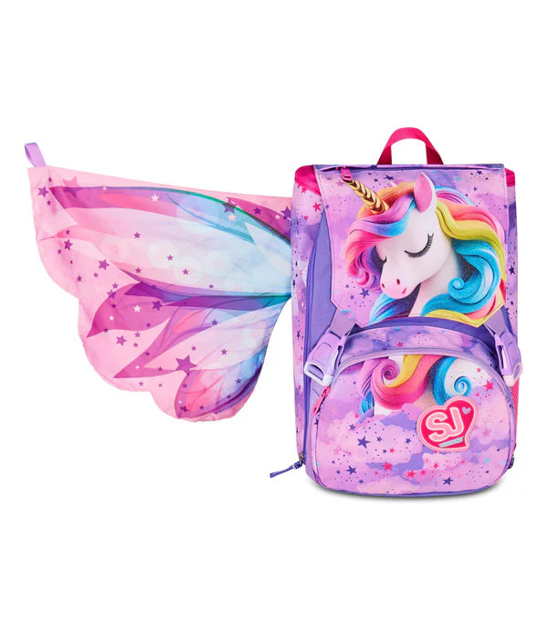 Zaino unicorno ali