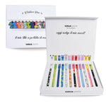 Set scatola 12 penne tinta unita